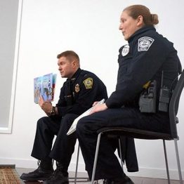 Storytime and Crafts with the Edgartown Police Graphic